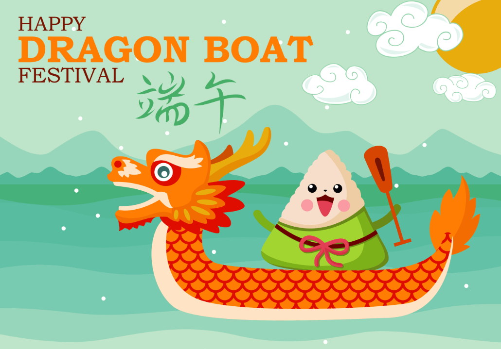 Felice festa della barca del drago!